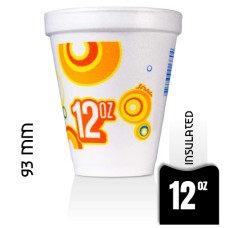 Strada Foam 12oz - 1,000 Cups