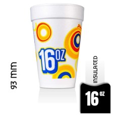 Strada Foam 16oz - 500 Cups