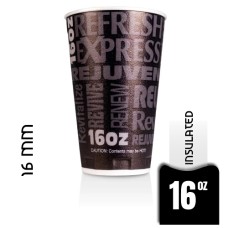 Refresh Express Thin-Wall Foam 16oz - 600 Cups