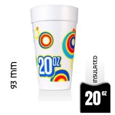Strada Foam 20oz - 600 Cups
