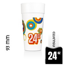 Strada Foam 24oz - 500 Cups