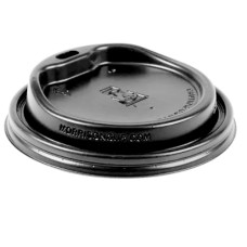 12-24oz Black PP Gourmet Lid (90mm)