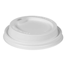 12-24oz White Gourmet Lid (93mm)