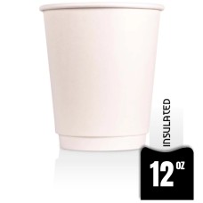 Unprinted Insulated Paper 12oz- 580 Cups