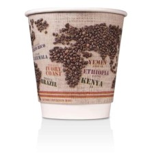 Destination Coffee Insulated Paper 12oz - 600 Cups