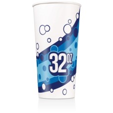 Fontana Cold Paper 32oz - 500 Cups