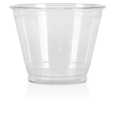 Unprinted PET Plastic 9oz - 1,000 Cups