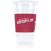 Iced Coffee PET Plastic 24oz - 600 Cups