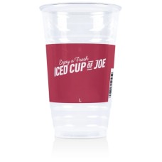 Iced Coffee PET Plastic 24oz - 600 Cups