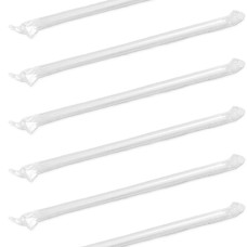 Jumbo Straw 7.75" Clear Wrapped (600 Pack)